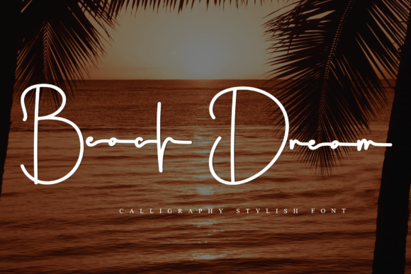 Beach Dream: A Font That Brings Coastal Charm to Digital Design
