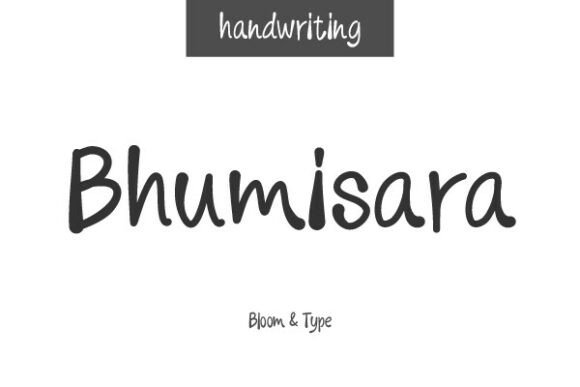 Bhumisara: A Font That Breathes Life Into Your Handmade Creations