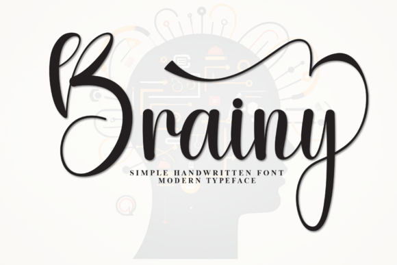 Brainy: A Script Font That Elevates Brand Campaigns
