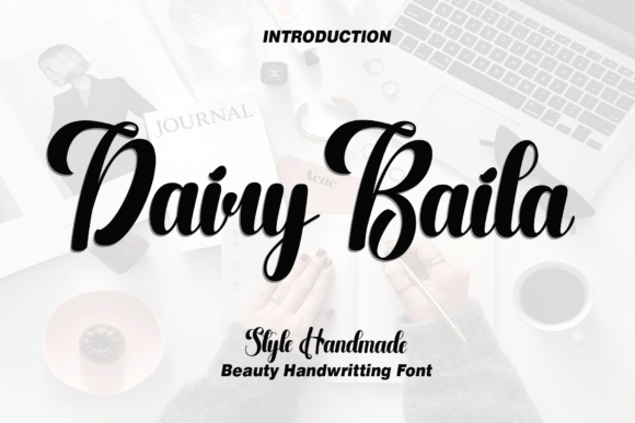 Dairy Baila: A Script Font That Elevates Brand Identity