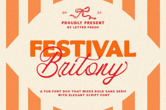 Festival Britony Duo: A Font That Elevates Digital Design