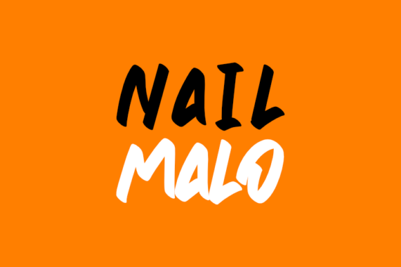 Nail Malo: A Script Font for Editorial Elegance