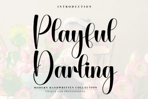 Playful Darling: The Font That Elevates Your Campaigns