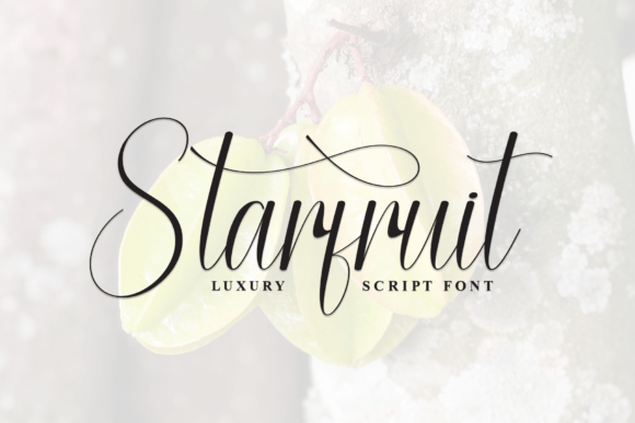 Starfruit: A Script Font That Breathes Life Into Your Creations