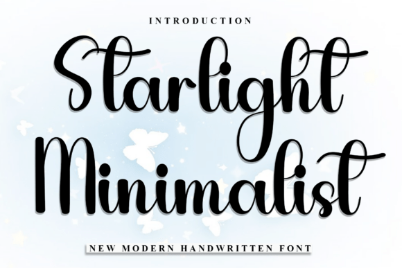 Starlight Minimalist: A Font That Elevates Your Brand