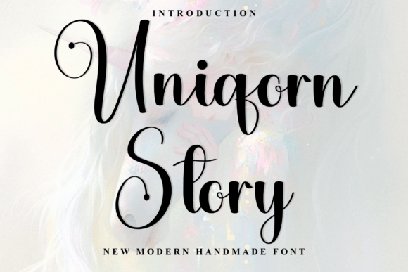 Uniqorn Story: A Festive Font for Campaigns