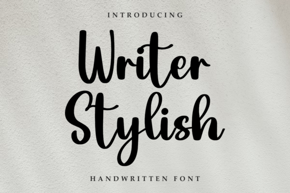 Writer Stylish: The Perfect Font for Building a Memorable Brand